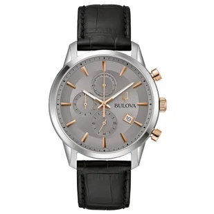 Zegarek Bulova 98B409 Sutton - Zegarki męskie - miniaturka - grafika 1