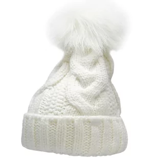 Czapka 4F W H4Z22 CAD010 11S (kolor Biały, rozmiar S) - Czapki damskie - miniaturka - grafika 1