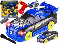 Mały majsterkowicz - Samochód Sportowy do Rozkręcania i Skręcania Wkrętarka - miniaturka - grafika 1