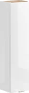 Szafki łazienkowe - Elior Pionowa wisząca szafka łazienkowa - Malta 7X Biały połysk - miniaturka - grafika 1