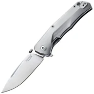 Noże - Nóż składany LionSteel T.R.E. Grey / Bronze Titanium, Stone Washed M390 by Molletta (TRE BR) - miniaturka - grafika 1