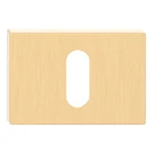 Szyldy i rozety - Rozeta podklamkowa pod klucz Enzo mosiądz Metal-Bud - miniaturka - grafika 1