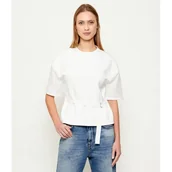 Bluzki damskie - Patrizia Pepe Bluzka Relaxed fit - miniaturka - grafika 1