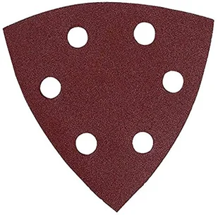 Makita Papier ścierny na rzep 94 x 94 (6 otworów) ziarn. 100, 10 szt. P-33283 - Materiały ścierne - miniaturka - grafika 1