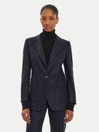 Marynarki i żakiety damskie - Marella Marynarka Slam1 2423046162 Granatowy Regular Fit - miniaturka - grafika 1