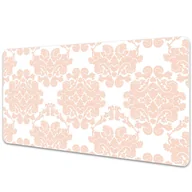 Podkładki na biurko - Mata z nadrukiem na biurko Kwiat ornament 90x45 cm - miniaturka - grafika 1