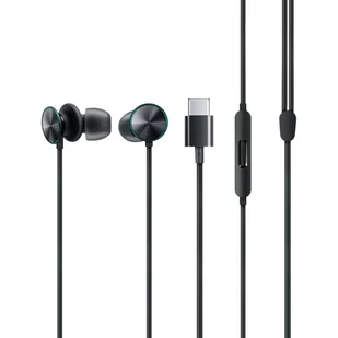 Oppo Mh152/153 Usb C Czarny Bulk - Słuchawki - miniaturka - grafika 1