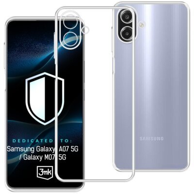 Etui 3MK Hardy Vision Case do Samsung Galaxy A07 5G/ Galaxy M07 5G Przezroczysty