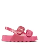 Buty dla dziewczynek - Melissa Sandały Mini Melissa Cozy Sandal Bb 35686 Różowy - miniaturka - grafika 1