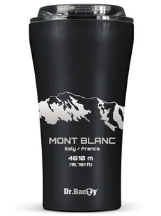 Kubek termiczny na kawę Dr.Bacty Apollo 2.0 - 360 ml - Mont Blanc - Black Matt - Kubki termiczne - miniaturka - grafika 1