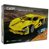Klocki - Cada Klocki samochód wyścigówka z napędem Pull-back 357 elementów - miniaturka - grafika 1