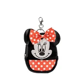 Plecaki - DISNEY Mini plecak Myszka Minnie, breloczek do kluczy w kolorze czarnym i czerwonym, czarnym, białym i czerwonym, rozmiar uniwersalny, nowoczesny, czarny, biały i czerwony, Rozmiar uniwersalny, - miniaturka - grafika 1