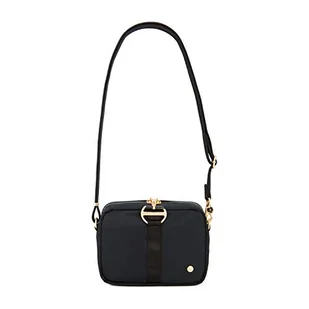 Pacsafe Citysafe CX Square Crossbody, mała torba na ramię, torba na ramię z ochroną przed kradzieżą, czarny (black 100), 3.2 Liter - Torebki damskie - miniaturka - grafika 1