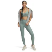 Legginsy - Damskie legginsy treningowe Under Armour Meridian Legging - zielone - miniaturka - grafika 1