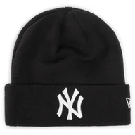 Czapki damskie - New Era Czapka Mlb Essential Cuff 12122728 Czarny - miniaturka - grafika 1