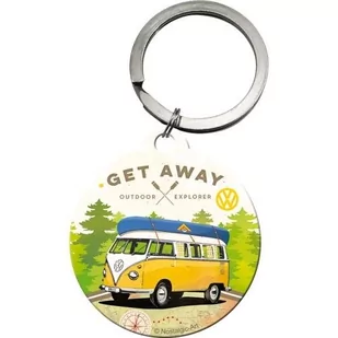Nostalgic-Art Brelok do kluczy VW Volkswagen Let's Get - Breloki - miniaturka - grafika 1