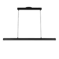 Lampy sufitowe - Lampa wisząca Flut czarna LED Inspire - miniaturka - grafika 1