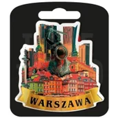 Magnesy - PAN DRAGON Magnes I love Poland Warszawa ILP-MAG-A-WAR-07 - miniaturka - grafika 1