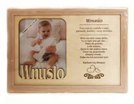 Ramki na zdjęcia - Ramka na zdjęcie WNUSIO urodziny narodziny chrzest - miniaturka - grafika 1