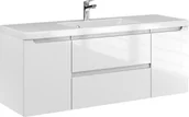 Szafki łazienkowe - Szafka z Umywalką ETHOS 120 cm D - miniaturka - grafika 1