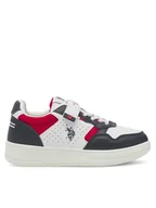 Buty dla chłopców - U.S. Polo Assn. Sneakersy DENNY005 Biały - miniaturka - grafika 1
