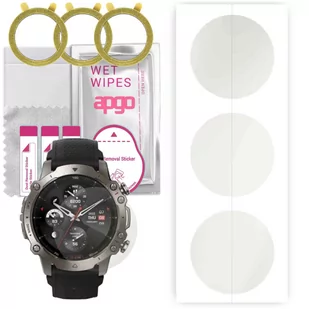 3x Folia hydrożelowa MATOWA do Amazfit Falcon - apgo Smartwatch Hydrogel MATTE Protection Ochrona na ekran smartwatcha - Akcesoria do smartwatchy - miniaturka - grafika 1