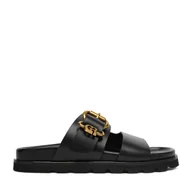 Klapki i japonki damskie - Klapki GINO ROSSI 4781-25 Czarny - miniaturka - grafika 1