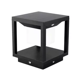 Słupek Ogrodowy Solarny V-TAC 2W LED 2-funkcje IP65 Czarny VT-11022 3000K 90lm 3 Lata Gwarancji - Lampy ogrodowe - miniaturka - grafika 1
