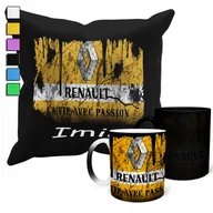 Gadżety dla niej i dla niego - ZESTAW KUBEK MAGICZNY ZMIENIAJĄCY KOLOR + POSZEWKA MOTO RENAULT + IMIĘ - miniaturka - grafika 1