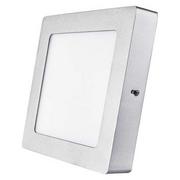 Lampy sufitowe - Emos panel LED zm6232 ceili S 12 W NW IP20, aluminium, srebrny, 17,8 x 17,8 x 4 cm *ZM6232 - miniaturka - grafika 1