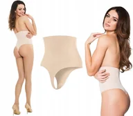 Majtki damskie - Stringi Wysoka Talia 275 bezszw. Julimex - M - miniaturka - grafika 1