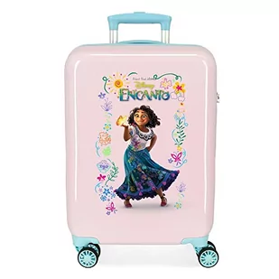 Disney Urocza walizka kabinowa różowa 38 x 55 x 20 cm sztywne ABS boczne zapięcie 34 l 2 kg 4 podwójne koła - Walizki - miniaturka - grafika 1