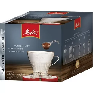 MELITTA Plastikowy Drip Melitta 1X4 z łyżką przezroczysty 4106508217595 - Zaparzacze i kawiarki - miniaturka - grafika 3