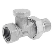 Zawory i kraniki - Zawór grzejnikowy odcinający prosty 1/2" - miniaturka - grafika 1