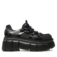 Glany damskie - Glany Melissa Rebel Ad 35829 Czarny - miniaturka - grafika 1