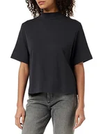 Koszulki i topy damskie - G-STAR RAW Moto Logo Mock T Wmn topy damskie, Szary (Shadow D23800-c812-992), XXS - miniaturka - grafika 1