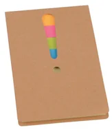 Notesy i bloczki - NOTES X-MARK, BRĄZOWY IN56-1103108 - miniaturka - grafika 1