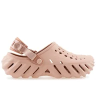 Klapki i japonki damskie - Klapki Crocs X-Echo Clog 207937-6TY - różowe - miniaturka - grafika 1