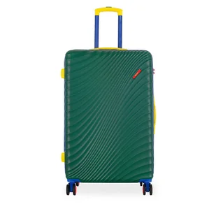Walizka duża Semi Line T5936-3 Zielony - Walizki - miniaturka - grafika 1