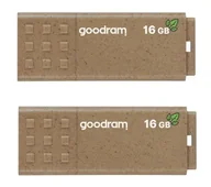 Pendrive - GoodRam UME3 Eco Friendly Dwupak 2x16GB USB 3.2 Brązowy - miniaturka - grafika 1