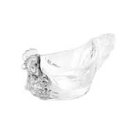 Kieliszki - Kieliszek szklany do jajka Kurka 10,5 cm transparentny - miniaturka - grafika 1