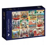 Puzzle - Bluebird Puzzle Puzzle 3000 Stare plakaty z autami - Bluebird Puzzle - miniaturka - grafika 1