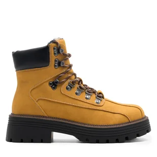 Trapery Jenny Fairy GINETTE WS2296-08 Żółty - Botki damskie - miniaturka - grafika 1