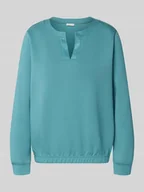 Bluzy damskie - Bluza o kroju regular fit z dodatkiem wiskozy - miniaturka - grafika 1