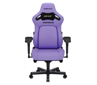 Anda Seat Kaiser 4 L Gamingowy do 120kg Skóra Eco Fioletowy - Fotele gamingowe - miniaturka - grafika 1