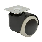 Meble modułowe i akcesoria - Kółko meblowe 40 mm/25 kg płyta mocująca do paneli Stahl - miniaturka - grafika 1