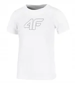 Koszulki męskie - 4F CHĹOPIÄCA KOSZULKA T-SHIRT BAWEĹNA / rozm 164 - miniaturka - grafika 1