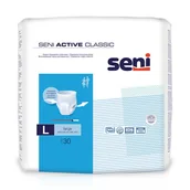 Bielizna lecznicza - Majtki chłonne Seni Active Classic L x 30 szt. Refundacja NFZ - miniaturka - grafika 1