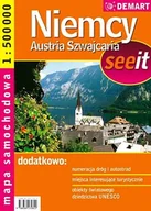 Atlasy i mapy - Niemcy, Austria, Szwajcaria. Atlas Samochodowy - miniaturka - grafika 1