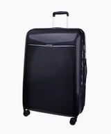 Walizki - PUCCINI Duża czarna walizka z policarbonu - miniaturka - grafika 1
